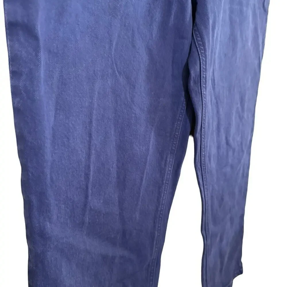 Everlane The Way High Curvy Jeans Organic Cotton Violet Ankle Tapered sz 32